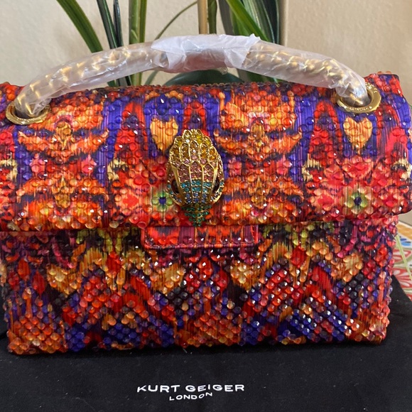 Kurt Geiger Handbags - kurt  Geiger London Mini Kensington Crystal Shoulder Bag